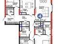 4-комнатная квартира · 135.87 м² · 14/22 этаж, ул. Бухар Жырау 20Б за 180 млн ₸ в Астане, Есильский р-н — фото 5