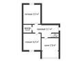 2-комнатная квартира · 75 м² · 1/5 этаж, мкр. Алтын орда, мангилик ел 30б за 33 млн ₸ в Актобе — фото 11