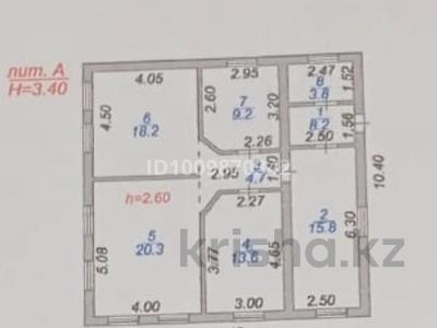 Отдельный дом · 6 комнат · 115.4 м² · 6 сот., Майкудук, Мкр Берлин за 20 млн ₸ в Караганде, Алихана Бокейханова р-н