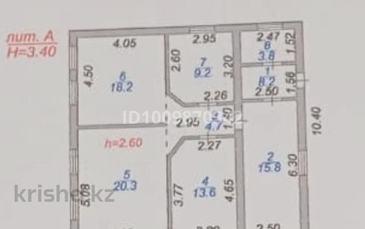 Отдельный дом · 6 комнат · 115.4 м² · 6 сот., Майкудук, Мкр Берлин за 20 млн ₸ в Караганде, Алихана Бокейханова р-н — фото 2