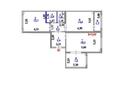 3-бөлмелі пәтер · 68 м² · 4/9 қабат, Е 652 22, бағасы: 49 млн ₸ в Астане, Есильский р-н — фото 5