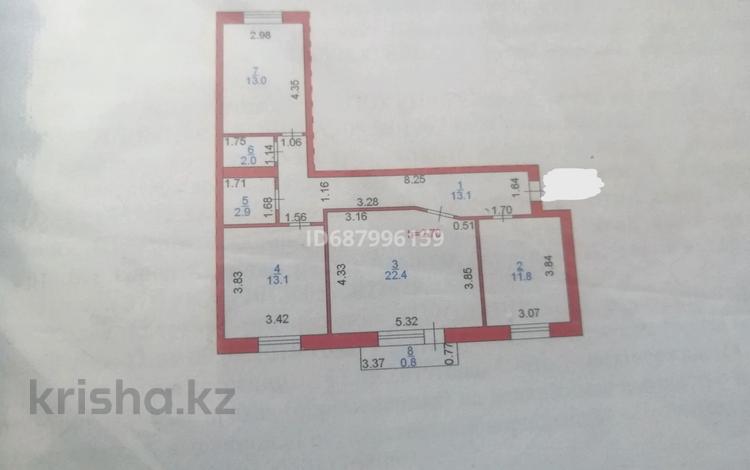3-комнатная квартира, 80 м², 5/5 этаж, Ш. Кудайберди ұлы 22 за 33 млн 〒 в Астане, Алматы р-н — фото 18