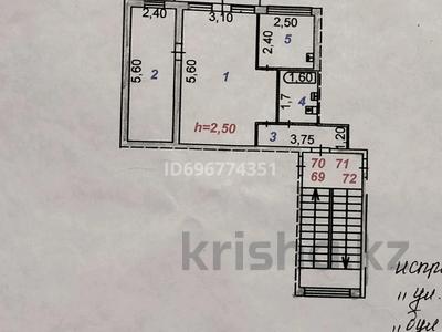 2-комнатная квартира, 47 м², 3/5 этаж, Гаршкерлер 8 — Нет за 17 млн 〒 в Жезказгане