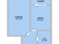 1-бөлмелі пәтер · 40 м² · 7/9 қабат, Микрорайон Береке 60, бағасы: 19.6 млн ₸ в Костанае — фото 2