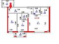 3-комнатная квартира · 86.3 м² · 6/7 этаж, Акмешит 19/1 за 81 млн ₸ в Астане, Есильский р-н — фото 2
