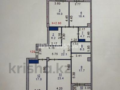 4-комнатная квартира · 136.2 м² · 6/9 этаж, 3-й микрорайон, Фролова 70 за 70 млн ₸ в Костанае