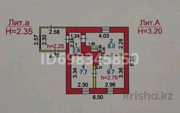 Жеке үй · 2 бөлмелер · 40 м² · 6 сот., мкр Михайловка , Ровенская 50 — Стадион шахтёр., бағасы: 7.5 млн 〒 в Караганде, Казыбек би р-н — фото 2