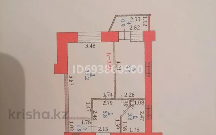 1-комнатная квартира · 40 м² · 3/9 этаж, Нур Актобе 200-1 — Возле анвара за 11.5 млн ₸ — фото 2