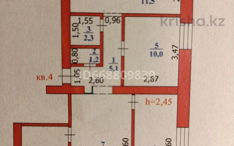 4-комнатная квартира, 71 м², 2/4 этаж, Ескалиева — Досмухамедова за 21 млн 〒 в Уральске — фото 13