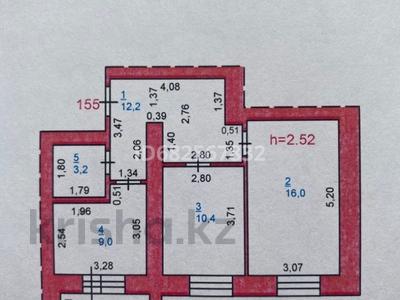 2-комнатная квартира, 52.2 м², 4/9 этаж, Малайсары батыра 53 за 19 млн 〒 в Павлодаре