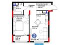 2-бөлмелі пәтер · 51.69 м² · 3 қабат, мкр Нурсая, улица Абулхайыр хана 69, бағасы: 27.5 млн ₸ в Атырау — фото 4
