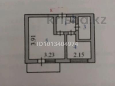 1-комнатная квартира · 21.6 м² · 3/5 этаж, Петрова 2/1 — район Орбита за 15 млн ₸ в Астане, Алматы р-н