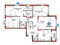 4-бөлмелі пәтер · 142.69 м², Бухар жырау 33/2, бағасы: ~ 124.9 млн ₸ в Астане, Есильский р-н — фото 3