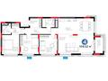 4-комнатная квартира · 109.52 м², ул. Жошы хан, 10 за ~ 70.3 млн 〒 в Астане, Есильский р-н — фото 3