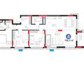 4-комнатная квартира · 118.11 м², ул. Жошы хан, 10 за ~ 105.1 млн ₸ в Астане, Есильский р-н — фото 3