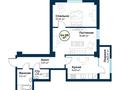 2-комнатная квартира · 54.99 м², Мустафы Шокая 229/10 за ~ 28.6 млн ₸ в Шымкенте, Каратауский р-н — фото 3