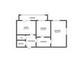 2-комнатная квартира · 65.9 м² · 2/9 этаж, Микрорайон Береке за 35 млн ₸ в Костанае — фото 20