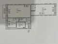 2-бөлмелі пәтер · 42.4 м² · 4/5 қабат, 1-й микрорайон, Шаяхметова 169, бағасы: 17 млн ₸ в Костанае — фото 12