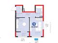 1-комнатная квартира · 42.81 м² · 6/6 этаж, Бауыржана Момышулы за 29.9 млн ₸ в Алматы, Алатауский р-н — фото 2