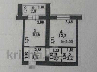 1-комнатная квартира · 36.1 м² · 2/12 этаж, А 52 10/1 — ЖК Женева-3 ГОРЯЧАЯ ЦЕНА за ~ 16 млн 〒 в Астане, Алматы р-н