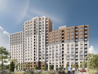 1-комнатная квартира · 34.51 м², Улы Дала 14 за ~ 17.3 млн 〒 в Астане, Нура р-н
