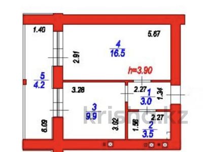 1-комнатная квартира · 38.7 м² · 1/12 этаж, ​Улица Шамши Калдаяков, 46 46 за 18.5 млн ₸ в Астане, Сарайшык р-н