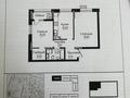 2-бөлмелі пәтер · 61 м² · 9/9 қабат, ул. Чингиза Айтматова 24/4, бағасы: 37 млн ₸ в Астане, Нура р-н — фото 2