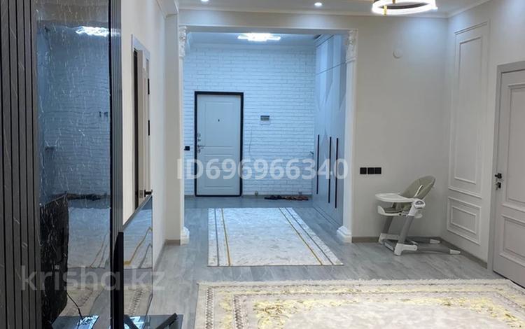 3-комнатная квартира · 90.1 м² · 2/9 этаж, мкр Туран , Байдибек би 5 — Напротив ресторан Royal rose за 38 млн ₸ в Шымкенте, Каратауский р-н — фото 2