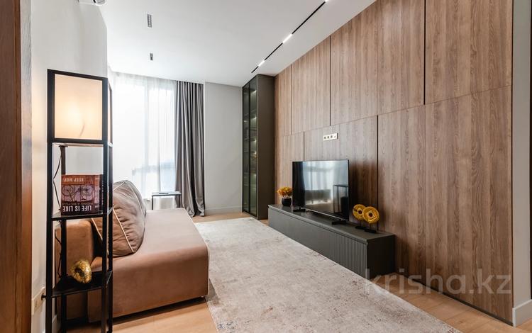 2-комнатная квартира · 75 м² · 9/20 этаж, Серкибаева 146 за 30 000 〒 в Алматы, Бостандыкский р-н — фото 2