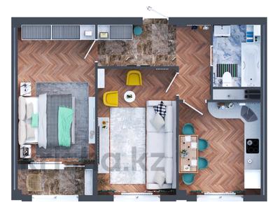 2-бөлмелі пәтер · 59.1 м² · 5/10 қабат, Каныша Сатпаева 82/9, бағасы: ~ 31 млн ₸ в Усть-Каменогорске