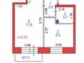 1-бөлмелі пәтер · 35.1 м² · 5/5 қабат, Юбилейный 14, бағасы: ~ 16.4 млн ₸ в Костанае — фото 2