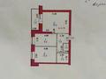 2-комнатная квартира · 54 м² · 5/9 этаж, Момышулы 2/6 за 33.5 млн ₸ в Астане, Алматы р-н — фото 22
