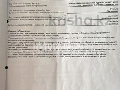 Участок · 8 соток, мкр Нуршуак, Ханшайым 3090 за 12.3 млн 〒 в Шымкенте, Абайский р-н