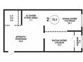 2-комнатная квартира · 78.5 м² · 9/9 этаж, Каныша Сатпаева 90а/1 БЕЗ КОМИССИИ за ~ 54 млн ₸ в Алматы, Бостандыкский р-н — фото 2