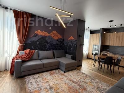 2-бөлмелі пәтер · 66.4 м² · 18 қабат, Утеген батыра 11, бағасы: ~ 54 млн ₸ в Алматы, Ауэзовский р-н