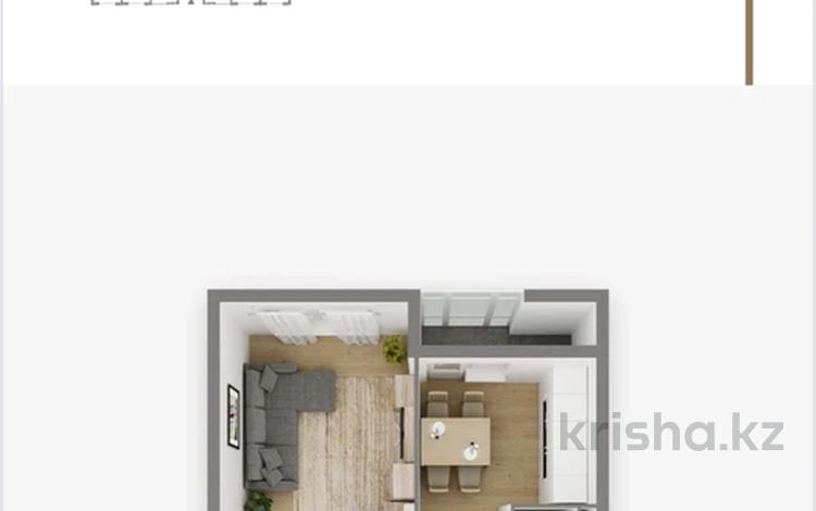 1-комнатная квартира · 35 м² · 3/9 этаж, мкр Думан-2 за 22 млн 〒 в Алматы, Медеуский р-н — фото 2