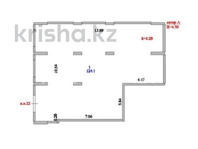 Свободное назначение, офисы, склады, общепит, салоны красоты, фитнес и спорт, медцентры и аптеки, образование, развлечения, кабинеты и рабочие места, студии · 124 м² за 1.2 млн ₸ в Астане, Нура р-н