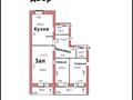 3-бөлмелі пәтер · 107.6 м² · 8/9 қабат, Горького 101, бағасы: 40 млн ₸ в Кокшетау — фото 47