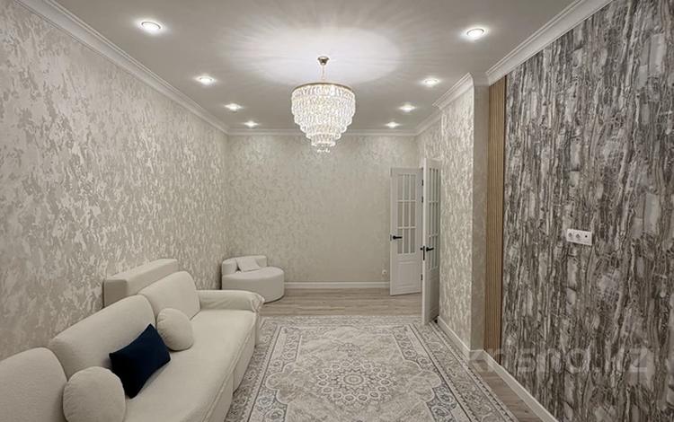 3-бөлмелі пәтер · 100 м² · 2/14 қабат, Кайыма Мухамедханова 6а, бағасы: 78 млн ₸ в Астане, Есильский р-н — фото 2