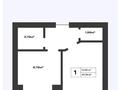 1-бөлмелі пәтер · 37.8 м² · 5/6 қабат, Микрорайон 29а 1, бағасы: 9.5 млн ₸ в Актау