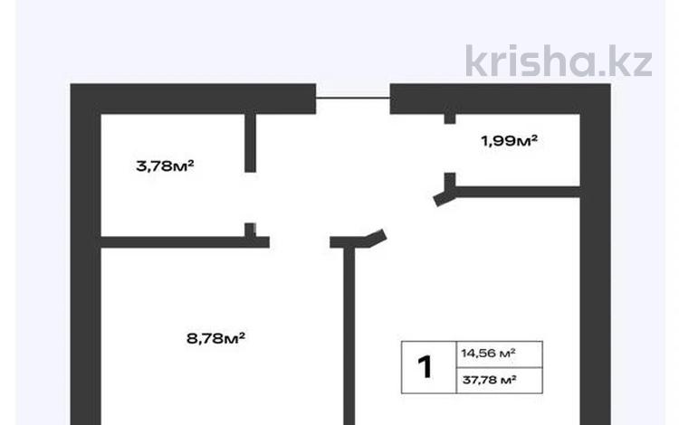 1-бөлмелі пәтер · 37.8 м² · 5/6 қабат, Микрорайон 29а 1, бағасы: 9.5 млн ₸ в Актау — фото 2