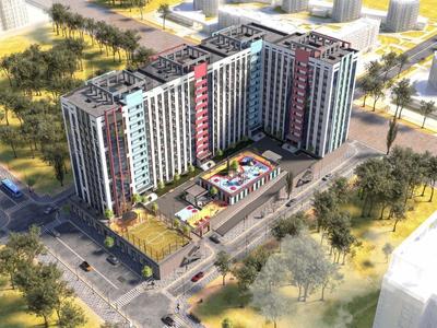 1-комнатная квартира · 42.48 м² · 4/11 этаж, Казыбек би 21 — Барыс арена за 21.5 млн ₸ в Астане, Нура р-н