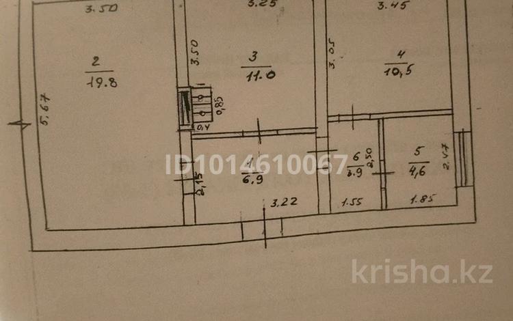 3-бөлмелі пәтер · 56.7 м² · 4/4 қабат, Махмудд Кашкарий16 16, бағасы: 25 млн ₸ в Талгаре — фото 2