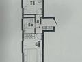2-комнатная квартира · 48.28 м² · 2/12 этаж, Жошы хан 12/1 за 35.5 млн ₸ в Астане, Есильский р-н