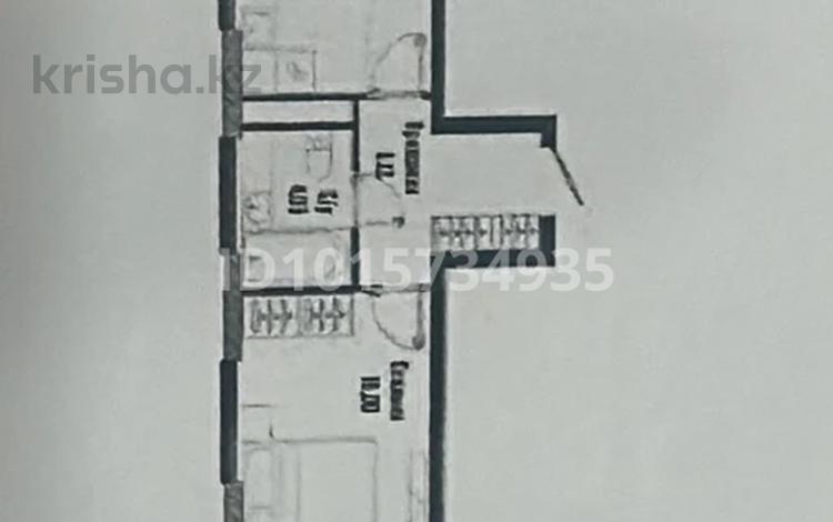 2-комнатная квартира · 48.28 м² · 2/12 этаж, Жошы хан 12/1 за 35.5 млн ₸ в Астане, Есильский р-н — фото 2