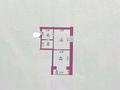 1-бөлмелі пәтер · 38.6 м² · 2/3 қабат, Юго восток — Мичурина, бағасы: 8.7 млн ₸ в Уральске