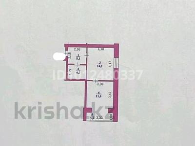 1-бөлмелі пәтер · 38.6 м² · 2/3 қабат, Юго восток — Мичурина, бағасы: 8.7 млн ₸ в Уральске