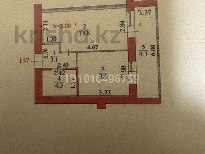 1-комнатная квартира · 36.9 м² · 1/10 этаж, Казыбек би 3/1 — Казыбек Би за 31 млн 〒 в Астане, Есильский р-н