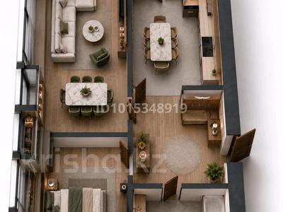 2-бөлмелі пәтер · 67 м² · 2/9 қабат, Шамши Калдаяков 14, бағасы: 52 млн ₸ в Астане, Сарайшык р-н
