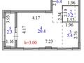 1-комнатная квартира, 40 м², 6/9 этаж, E-669 13a за 15 млн 〒 в Астане, Есильский р-н